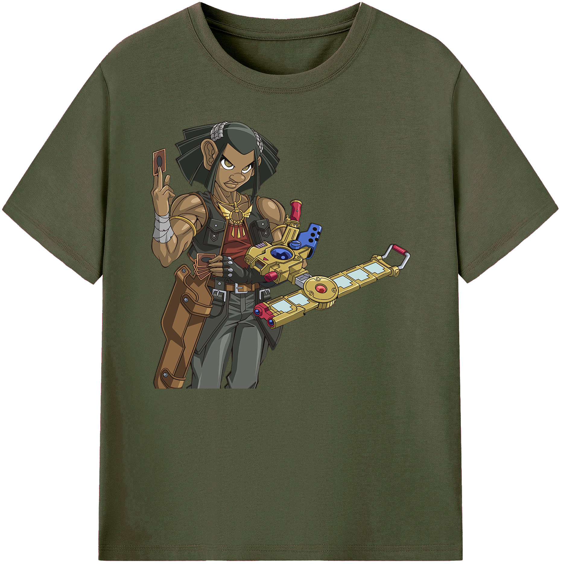 （画像用） 遊☆戯☆王 Yu-Gi-Oh! 綿100％ メンズ半袖Tシャツ｜肌触りやわらか＆通気性